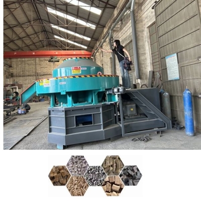 Máquina hexagonal de briqueteo de biomasa de 1000 a 5000 kg/h Capacidad