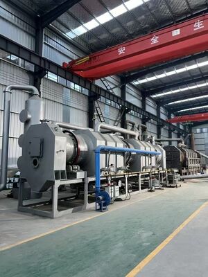 Horno de carbonización de biomasa sostenible y continuo para ahorro de energía de residuos agrícolas